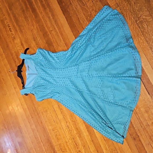Danny & Nicole Turquoise Dress OBO! - Picture 8 of 15